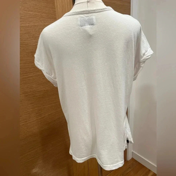 CURRENT/ELLIOTT | women’s cotton tee | Size 1 | New without tags - Picture 3 of 5
